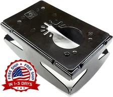 Caja de corte con ranura cuadrada y salida Magnepull, acero inoxidable US NUEVO