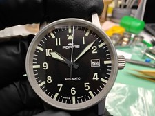 Fortis Flieger 595.10.46 With Extra OEM Case Serviced