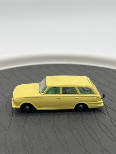 1960s Matchbox Lesney Models Vauxhall Victor Estate Model Toy Car #38 Green Int - Picture 4 of 12