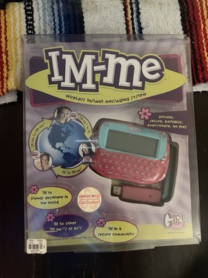 IM-ME Wireless Instant Messaging System Girl Tech Pink Radica NIB