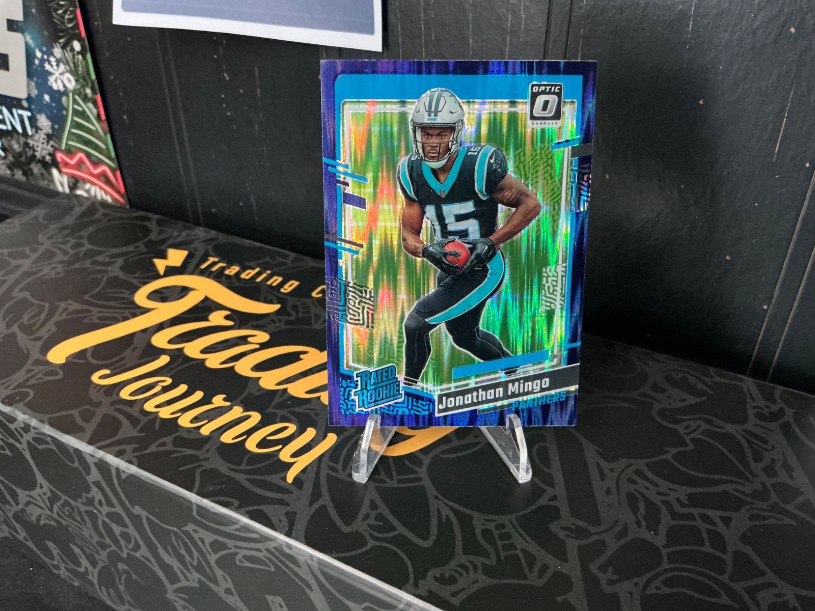 2023 Donruss Optic #215 Jonathan Mingo Purple Shock Rated Rookie RC