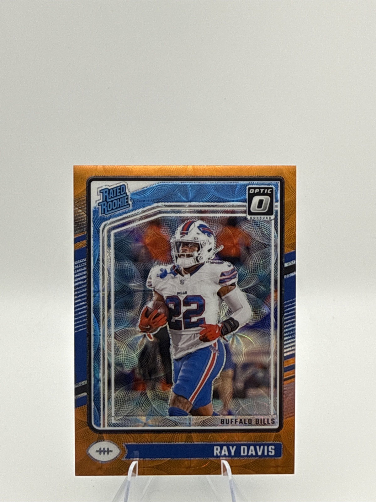 2024 Panini Donruss Optic Rated Rookie Ray Davis #283 Buffalo Bills /79