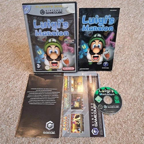 Luigi's Mansion Nintendo GameCube Video Game Action Adventure PAL