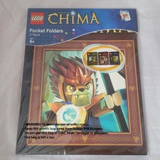 2013 Lego Legend Of Chima Pocket Folders 3 Pack Laval Cragger School