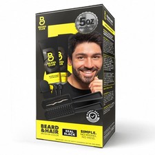 Permanent Hair & Beard Dye for Men - Professi...
