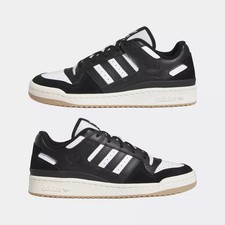 Adidas Originals Forum Low Classic Black Retro White Sneakers ID6857 Men Size 11