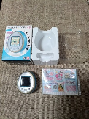 Excellent condition Bandai 2014 Tamagotchi 4U Blue Box Tested Japan