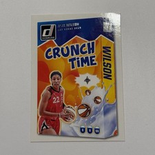 2025 Panini Donruss WNBA Crunch Time A'ja Wilson #12 Las Vegas Aces