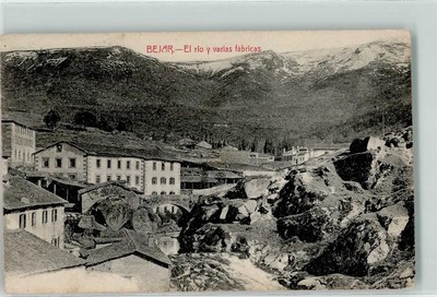 39353421 - Salamanca Bejar El rio y varlas fabricas Kastilien-León