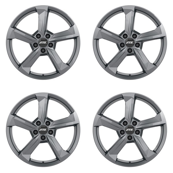 4 ATS Felgen Auvora 7.5Jx17 ET38 5X112 Grey FüR Volkswagen Arteon Beetle Caddy C-image