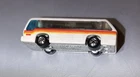 Vintage Hot Wheels Rapid Transit Bus First City Gazette White 1981