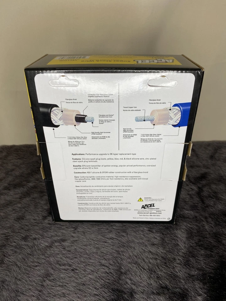 Juego de cables Accel Super Stock Spark Plud 4041 Foto 3 de 4