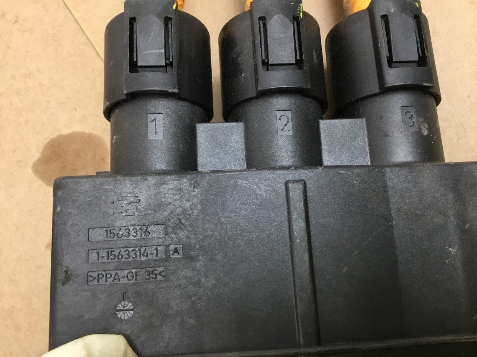 11 - 12 Fisker Karma 2012 High Voltage Power Cable Wire Harness Wiring ;:A