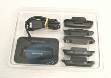 Samsung iPod Dock Charging Station w Power Adapter Inserts 30 Pin Home Theater