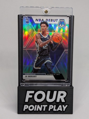 2019-20 Panini Mosaic RC Ja Morant NBA Debut Silver Prizm