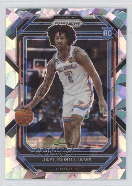 2022-23 Panini Prizm Ice Prizm Jaylin Williams #247 0x49
