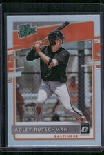 2020 Donruss Optic Adley Rutschman Rated Prospect Silver Prizm # RP-13