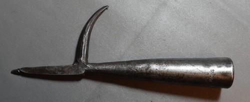 Vtg. Snow & Nealley Co. (Bangor, Maine) LOGGING PIKE POLE END - 10"
