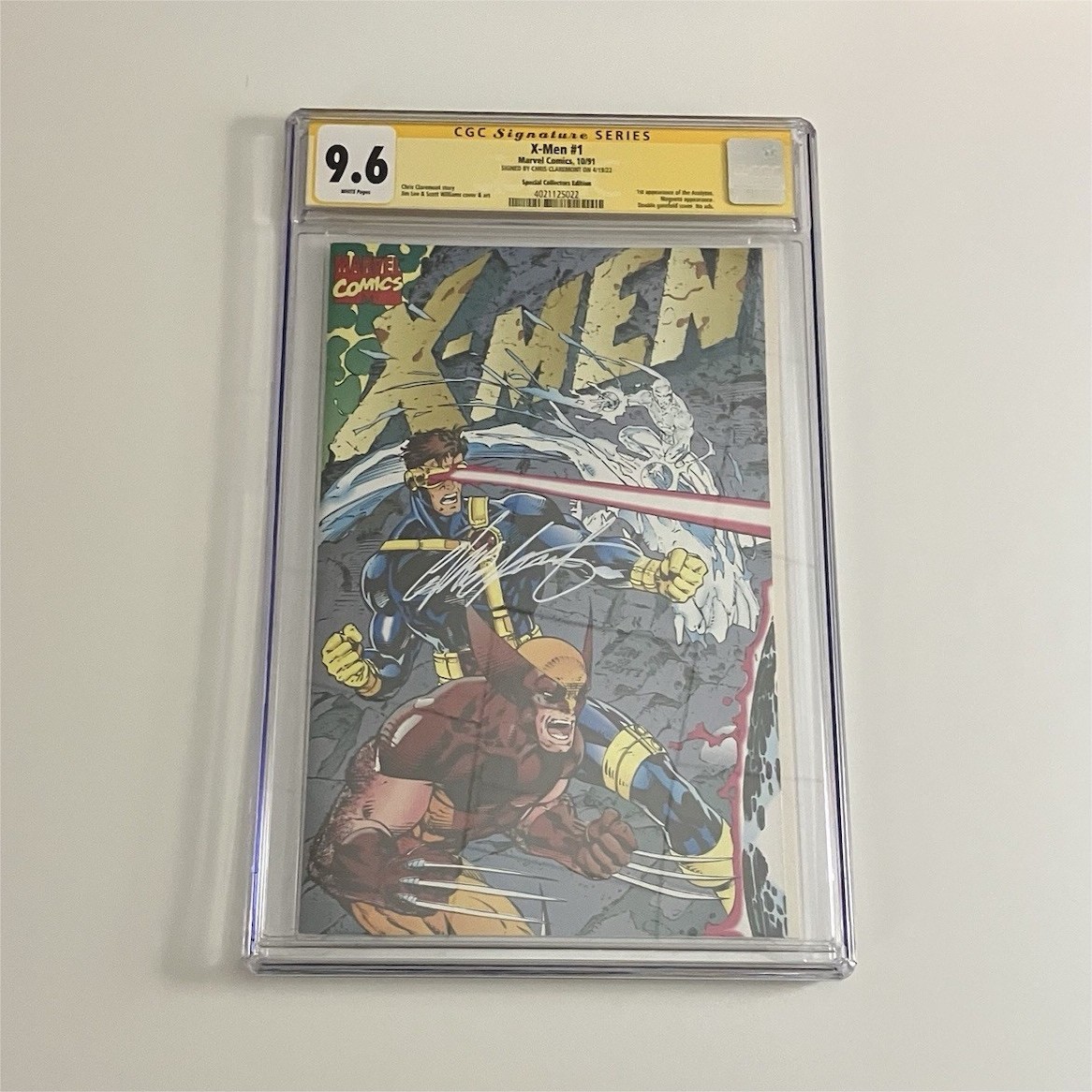 Marvel Comics X-Men #1 (1991) CGC 9.6 Signature Series Signed Chris Claremont