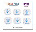 S+M CPR Resuscitation Protection Face Shield With Mouth Piece X 6 Pcs