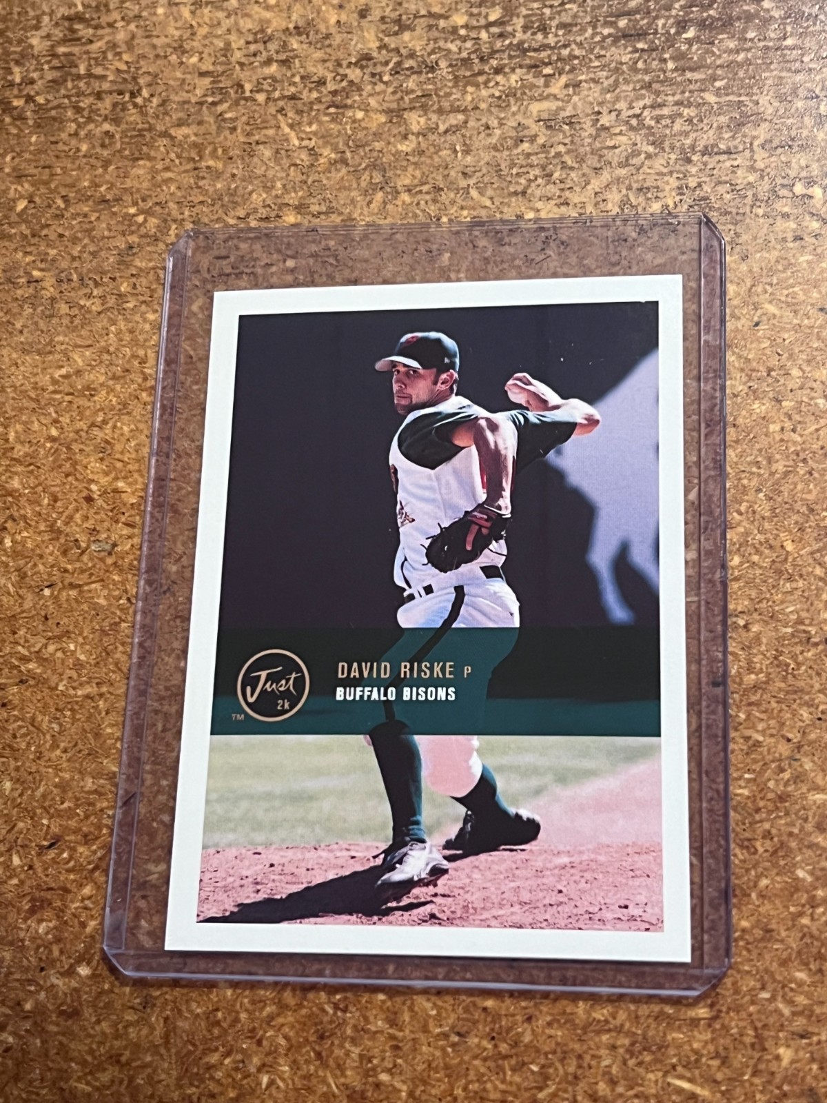 2000 Just Minors Baseball # 181 David Riske