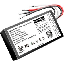 60W Dimmable LED Driver 12V, Triac/ELV/MLV AC to DC Compatible