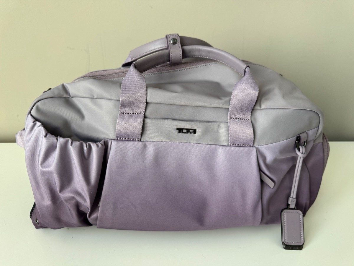 Tumi Voyageur Malta Duffel / Back Pack 146605-A044 Lilac 