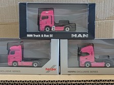 1/87 herpa ONE color head 3 units Actros Iveco Man
