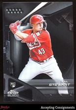 2026 Topps Chrome Black #30 Sal Stewart ROOKIE RC REDS