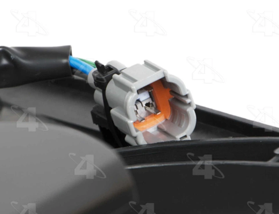 Radiador duplo e ventilador condensador compatível com 1998-2001 Nissan Altima QUATRO ESTAÇÕES - Imagem 3 de 3