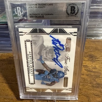  Raiders Ashton Jeanty Five Star RC On-Card Auto Beckett Boise State   