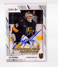 JIRI PATERA autographed '23/24 VEGAS GOLDEN KNIGHTS 