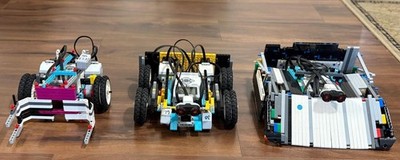LEGO Mindstorms EV3 Kit - Brain, 4 Color, 3 Ultrasonic Sensors, 2 Large Motors