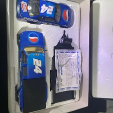 Brookfield Collectors Guild Jeff Gordon/Pepsi/Fritos Dually/Haller/Car 1:24 COA