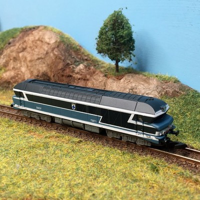 CC 72071 SNCF Diesel Locomotive, Ep IV - AZAR MODELS L02-BL1 - Z 1/220
