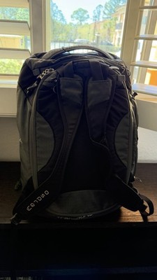 Osprey Transporter 40 Backpack Black Travel Carry On Duffel Laptop Bag Like New