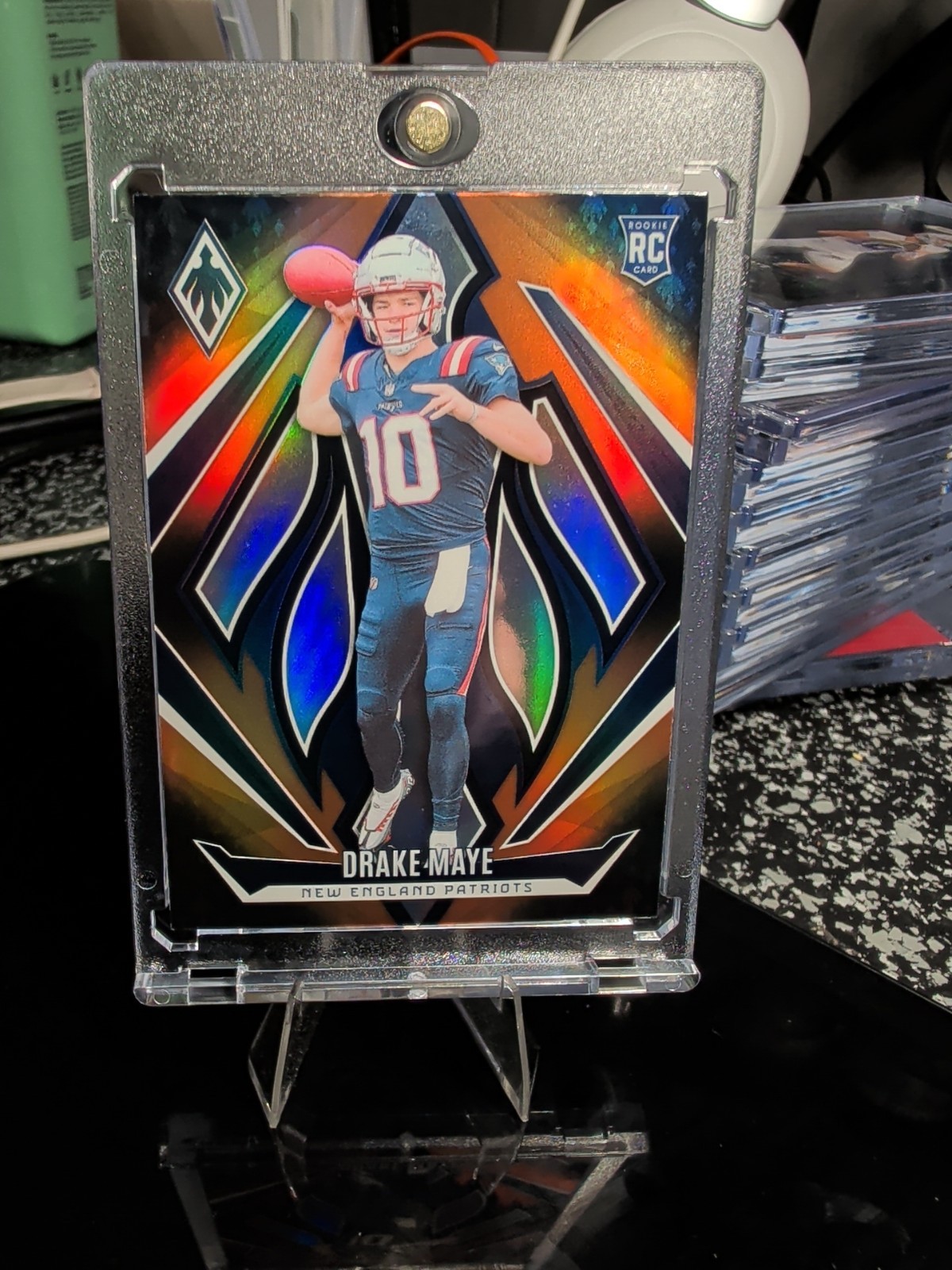 2024 Panini Phoenix - Rookies Drake Maye #179 Orange Fade (RC)