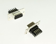 Lot of 10 278121325621 TE CONNECTIVITY 9pin female d-sub connector