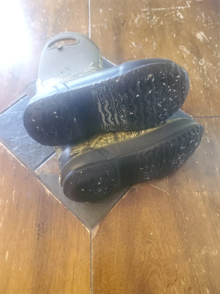 Botas impermeables/aislantes BOGS Youth roble musgo estampado camuflaje media pantorrilla S-4 Foto 3 de 4