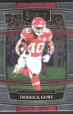 2021 Panini Select Derrick Gore Rookie Kansas City Chiefs #84 B