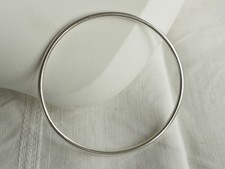 BRACELET JONC VINTAGE ARGENT MASSIF SILVER BANGLE