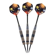 Orbital Steel Tip Darts with Storage/Travel Case, 22 Grams,Gold