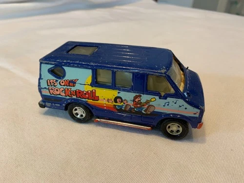Matchbox Lesney England 1979 Dodge Van Vintage Diecast Super Kings Rock N Roll