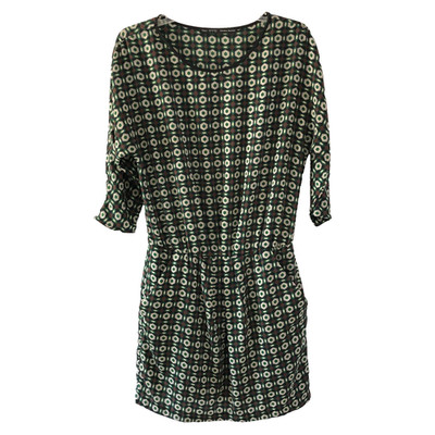 Zara Basic Women s Green Mini Dress Size S Dolman 3/4 Sleeve Casual Party