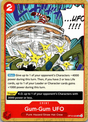 Gum-Gum UFO UC Royal Blood OP10-020 NM