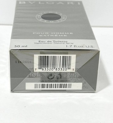 Bvlgari Pour Homme Extreme Men 1.7 oz Eau de Toilette