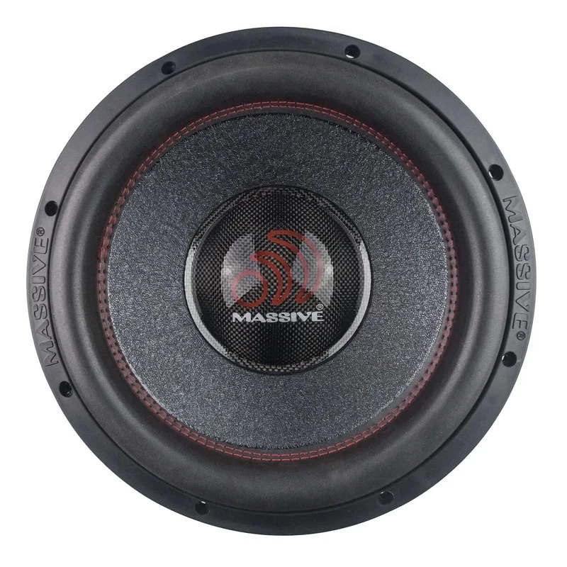 Subwoofer Massive Audio HIPPO H124 3000 vatios 12" doble 4 ohmios 3" VC MEGA 1500 W RMS Foto 2 de 4