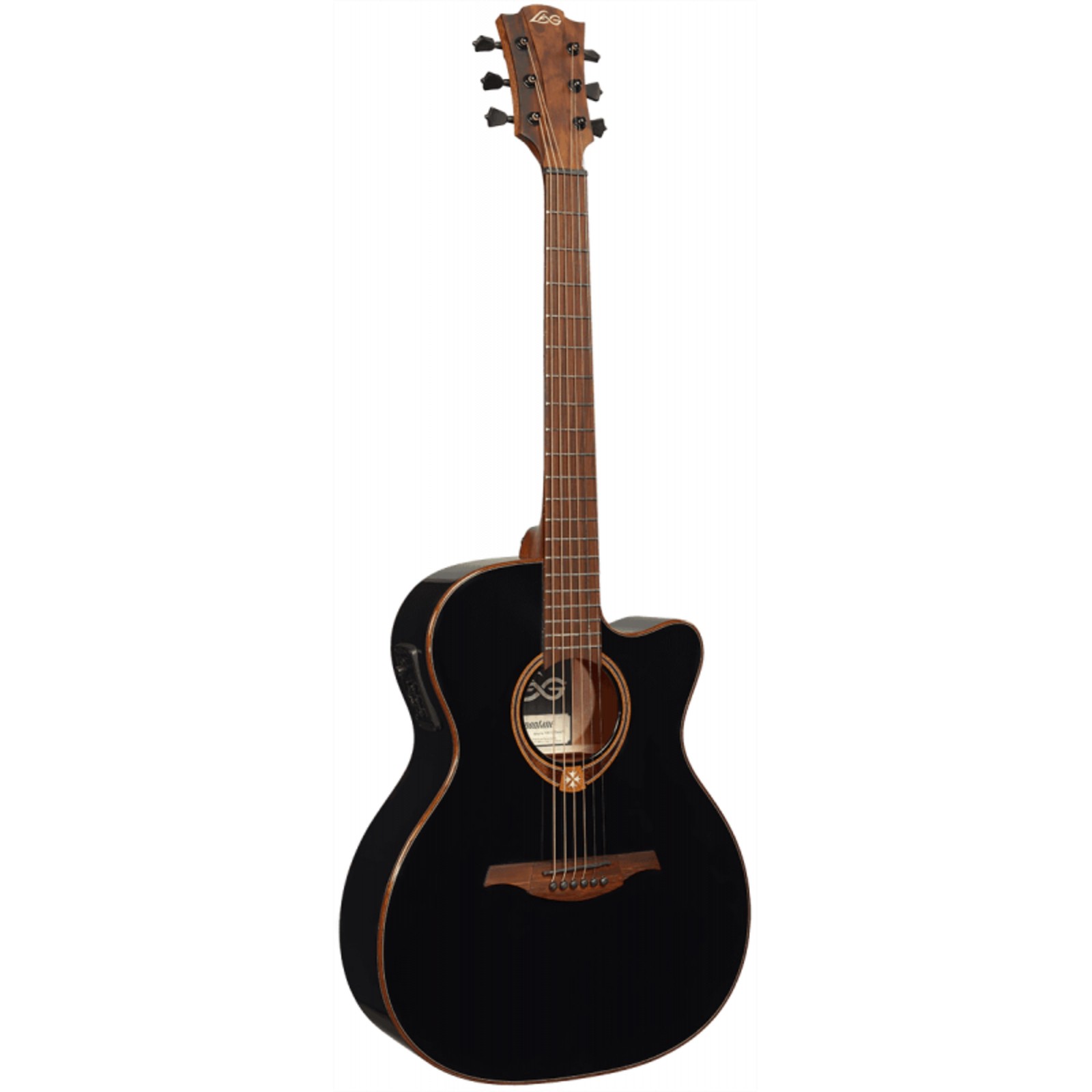 LAG Guitars Special Editions T118ACE-BLK - Westerngitarre 101690₽