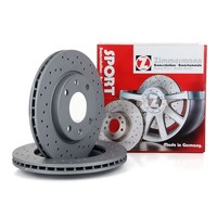 Zimmermann Sport Bremsscheiben FüR Citroen Saxo Xsara Peugeot 106 206 306 Vorne