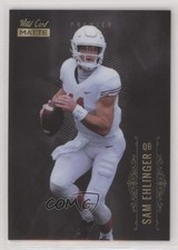2021 Wild Card MATTE Retail Black Sam Ehlinger #MBC-24 Rookie RC 0b5. rookie card picture